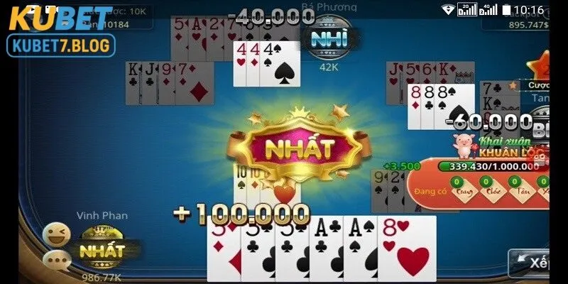 Kinh nghiệm chơi Tá Lả online tại Kubet từ cao thủ  giúp bạn nâng cao tỷ lệ chiến thắng khi tham gia 