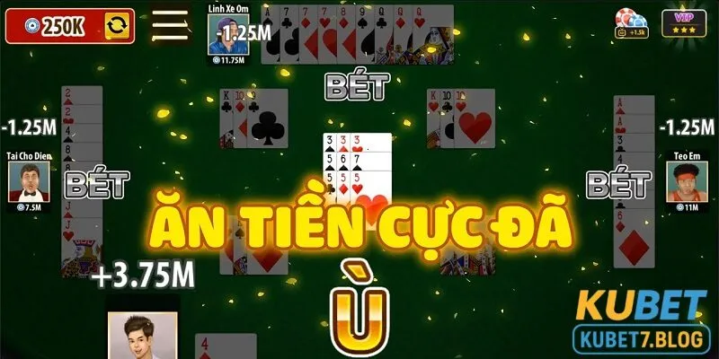Tá Lả online tại Kubet là sân chơi lành mạnh, công bằng và minh bạch
